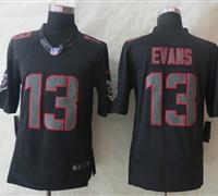 New Tampa Bay Buccaneers #13 Mike Evans Impact Limited Black Jerseys