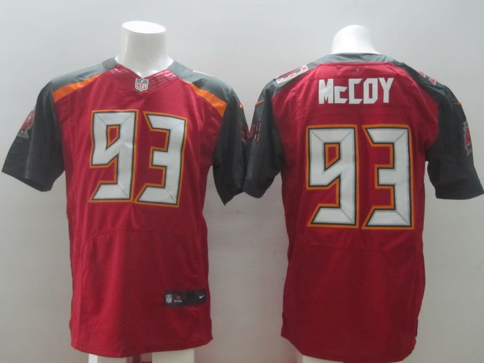 2014 New Tampa Bay Buccaneers 93 McCoy Red Elite Jerseys