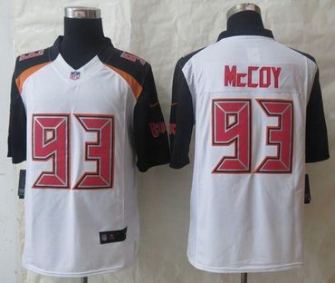 2014 New Tampa Bay Buccaneers #93 Gerald McCoy White NFL Limited Jersey