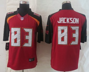 2014 New Tampa Bay Buccaneers #83 Vincent Jackson Red Limited Jerseys