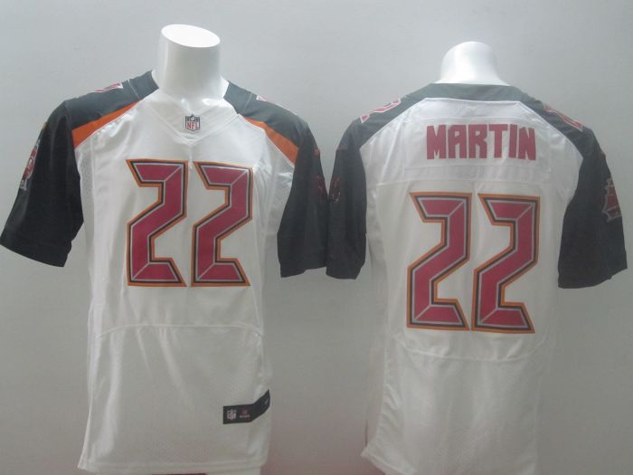 New Tampa Bay Buccaneers #22 Doug Martin White 2014 New Elite Jersey