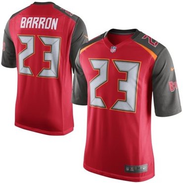 New Tampa Bay Buccaneers #23 Mark Barron Red 2014 New Game Jersey