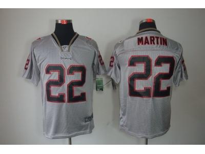 NEW NFL Tampa Bay Buccaneers 22 Doug Martin Lights Out Grey Jerseys(Elite)