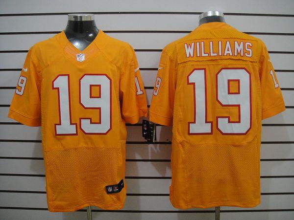 2012 NEW NFL Tampa Bay Buccaneers 19 Mike Williams Orange Jerseys (Elite)