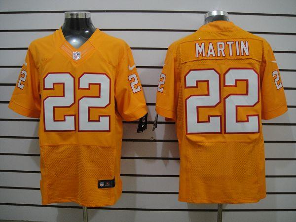 2012 NEW NFL Tampa Bay Buccaneers 22 Doug Martin Orange Jerseys (Elite)