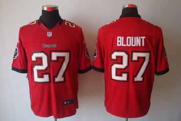 2012 NEW NFL Tampa Bay Buccaneers 27 LeGarrette Blount Red Jerseys (Limited)