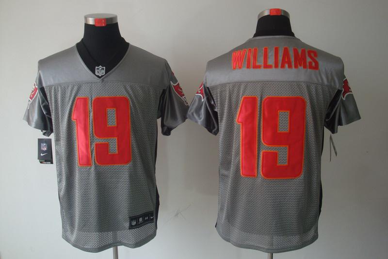 2012 NEW NFL Tampa Bay Buccaneers 19 Mike Williams Grey Shadow Jerseys