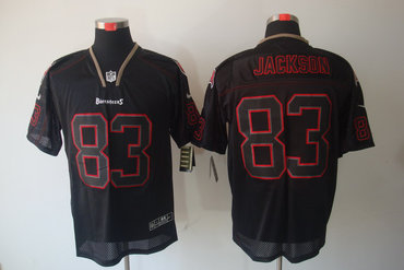 2012 NEW NFL Tampa Bay Buccaneers 83 Vincent Jackson Lights Out Black Elite Jerseys