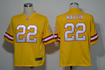 2012 NEW NFL Tampa Bay Buccaneers 22 Doug Martin Yellow Jerseys (Game)