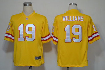 2012 NEW NFL Tampa Bay Buccaneers 19 Mike Williams Yellow Jerseys (Game)