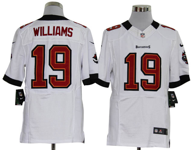 2012 NEW NFL Tampa Bay Buccaneers 19 Mike Williams White Jerseys (Elite)