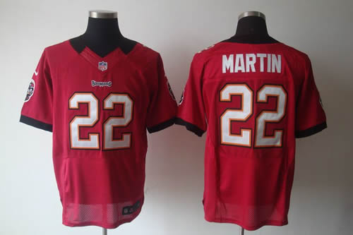 2012 NEW NFL Tampa Bay Buccaneers 22 Doug Martin Red Jerseys (Elite)