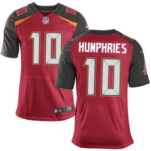 Men's Nike NFL Tampa Bay Buccaneers #10 Adam Humphries Elite Red Jersey Home Jersey