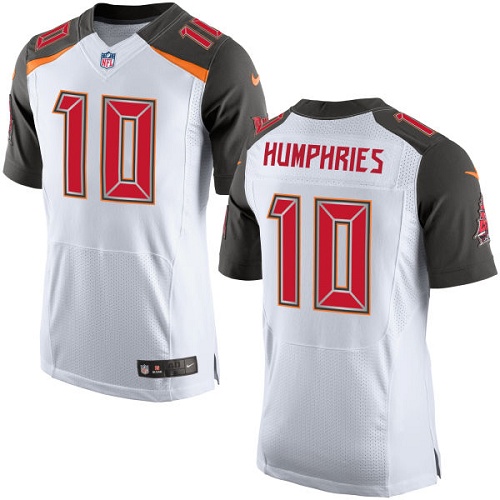 Men's Nike NFL Tampa Bay Buccaneers #10 Adam Humphries Elite White Jersey