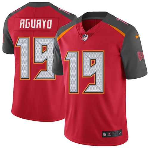 Nike Buccaneers #19 Roberto Aguayo Red Team Color Men's Stitched NFL Vapor Untouchable Limited Jersey