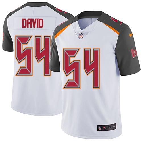 Nike Buccaneers #54 Lavonte David White Men's Stitched NFL Vapor Untouchable Limited Jersey