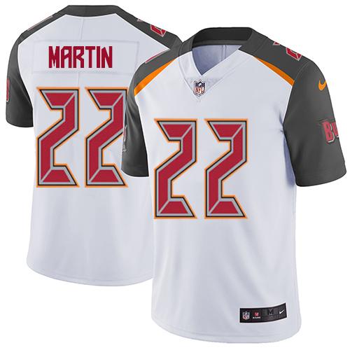 Nike Buccaneers #22 Doug Martin White Men's Stitched NFL Vapor Untouchable Limited Jersey