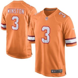 Nike Tampa Bay Buccaneers #3 Jameis Winston Orange Team Color Men's Stitched NFL New Game jersey