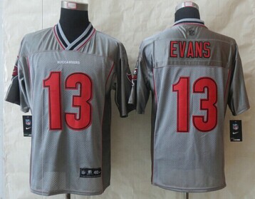 2014 New Tampa Bay Buccaneers #13 Mike Evans Grey Vapor Elite Jerseys