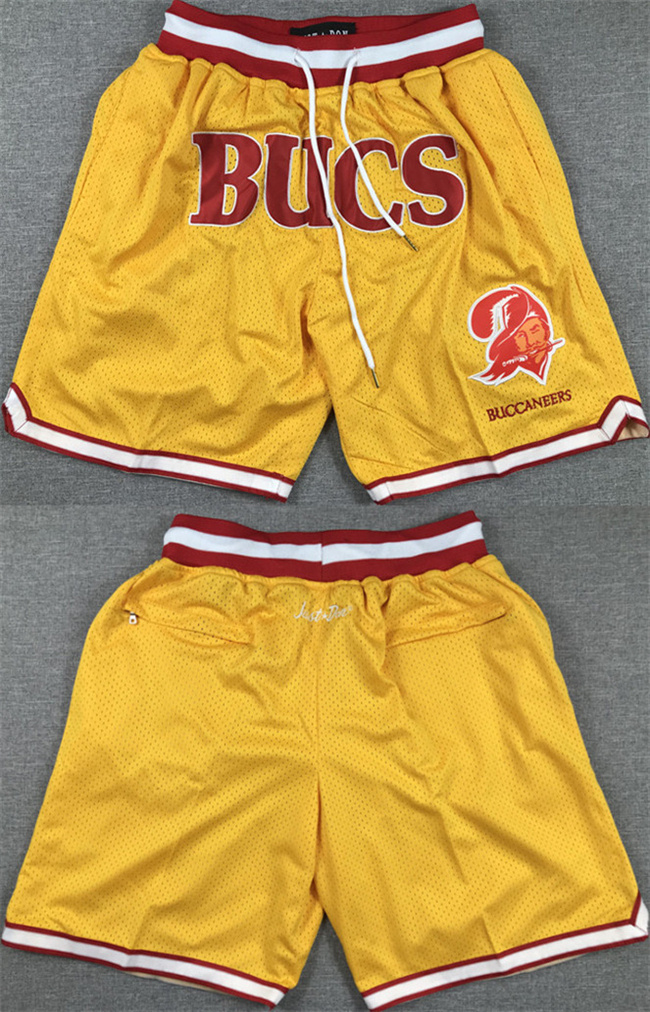 Men's Tampa Bay Buccaneers Gold Shorts