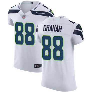 Nike Seahawks #88 Jimmy Graham White Men's Stitched NFL Vapor Untouchable Elite Jersey