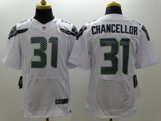 Nike Seattle Seahawks #31 Chancellor White Men's NFL Elite Jerseys