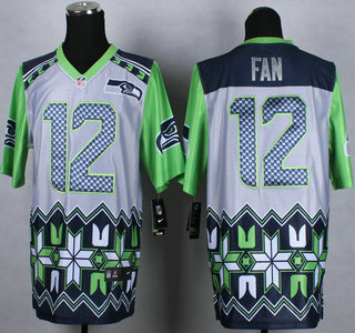 Nike Seattle Seahawks Jersey 12 Fan 2015 Noble Fashion Elite Jerseys