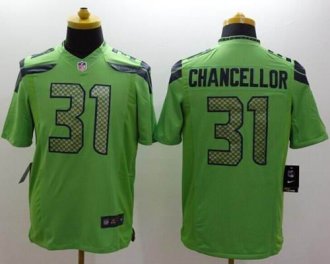 Nike Seattle Seahawks #31 Kam Chancellor Green Alternate NFL Limited Jersey