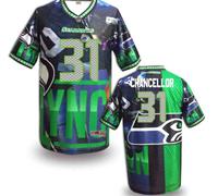 Seattle Seahawks #31 CHANCELLOR Men's Stitched NFL Elite Fanatical Version Jersey (10)