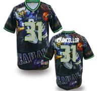 Seattle Seahawks #31 CHANCELLOR Men's Stitched NFL Elite Fanatical Version Jersey (1)