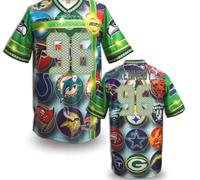 Seattle Seahawks #96 KENNEDY Men's Stitched NFL Elite Fanatical Version Jersey (12)