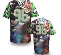 Seattle Seahawks #96 KENNEDY Men's Stitched NFL Elite Fanatical Version Jersey (11)