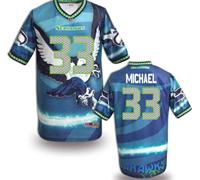 Seattle Seahawks #33 MICHAEL Men's Stitched NFL Elite Fanatical Version Jersey (1)