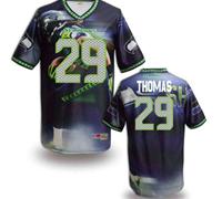 Seattle Seahawks #29 THOMAS Men's Stitched NFL Elite Fanatical Version Jersey (7)