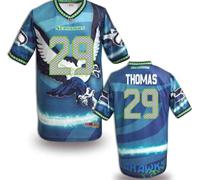 Seattle Seahawks #29 THOMAS Men's Stitched NFL Elite Fanatical Version Jersey (5)