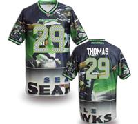 Seattle Seahawks #29 THOMAS Men's Stitched NFL Elite Fanatical Version Jersey (3)