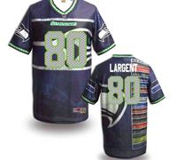 Seattle Seahawks #80 LARGENT Men's Stitched NFL Elite Fanatical Version Jersey (8)