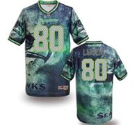 Seattle Seahawks #80 LARGENT Men's Stitched NFL Elite Fanatical Version Jersey (2)