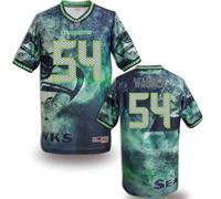 Seattle Seahawks #54 WAGNER Men's Stitched NFL Elite Fanatical Version Jersey (2)