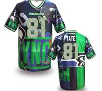 Seattle Seahawks #81 TATE Men's Stitched NFL Elite Fanatical Version Jersey (10)