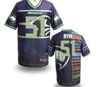 Seattle Seahawks #51 IRVIN Men's Stitched NFL Elite Fanatical Version Jersey (8)