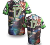 Seattle Seahawks #17 WILLIAMS Men's Stitched NFL Elite Fanatical Version Jersey (11)