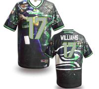 Seattle Seahawks #17 WILLIAMS Men's Stitched NFL Elite Fanatical Version Jersey (9)