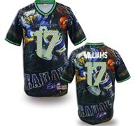 Seattle Seahawks #17 WILLIAMS Men's Stitched NFL Elite Fanatical Version Jersey (1)