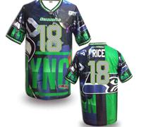 Seattle Seahawks #18 RICE Men's Stitched NFL Elite Fanatical Version Jersey (10)