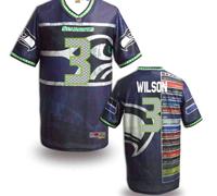 Seattle Seahawks #3 WILSON Men's Stitched NFL Elite Fanatical Version Jersey (8)