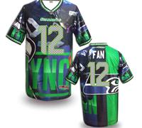 Seattle Seahawks #12 FAN Men's Stitched NFL Elite Fanatical Version Jersey (10)