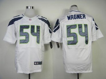 NEW Seattle Seahawks #54 Bobby Wagner White NFL Elite Jersey