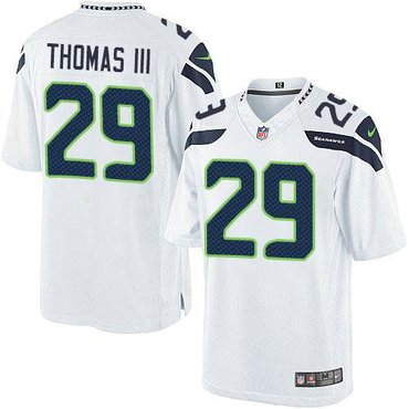 Nike Seattle Seahawks #29 Earl Thomas III White NFL Limited Jersey