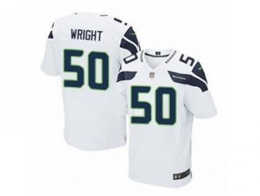 NEW NFL Seattle Seahawks #50 Wright white Jerseys(Elite)